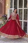 KA 1137 Faux Blooming Gown Wholesale Clothing Suppliers In India